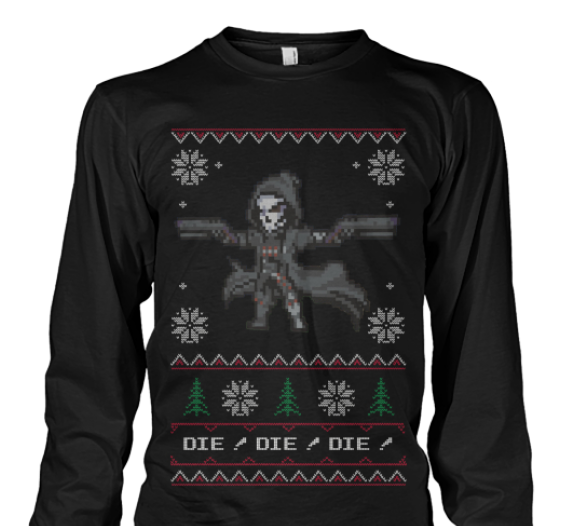 Reaper Ugly Christmas Sweater - Shady Christmas - Limited Edition! (1000x525), Png Download