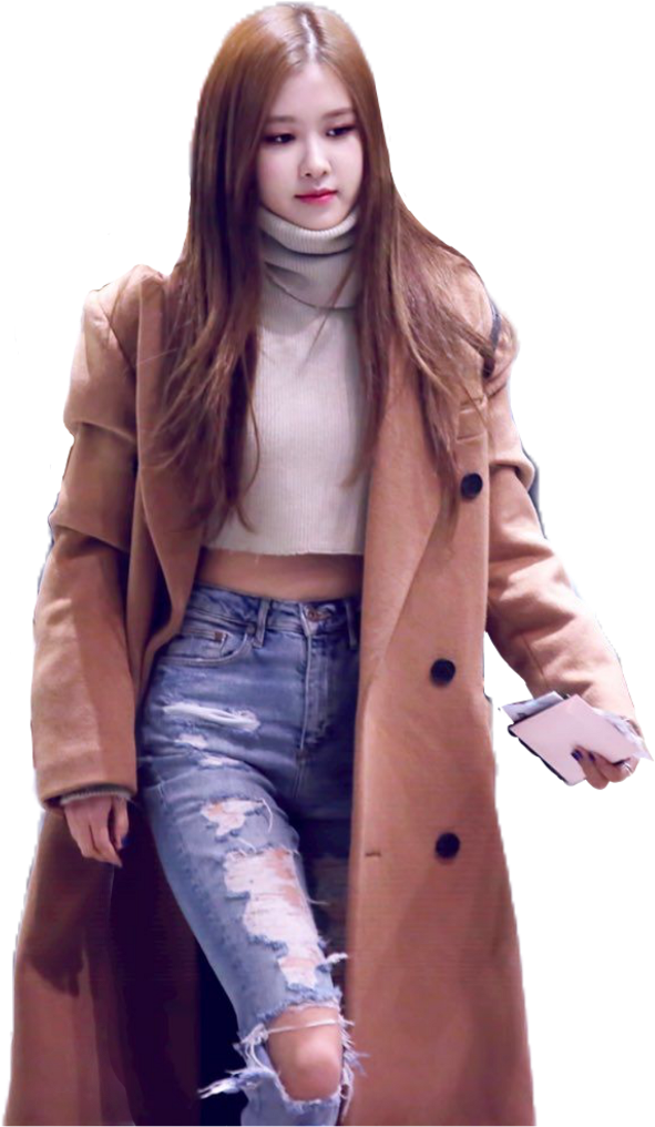 Rose Blackpink Street Style (1024x1024), Png Download