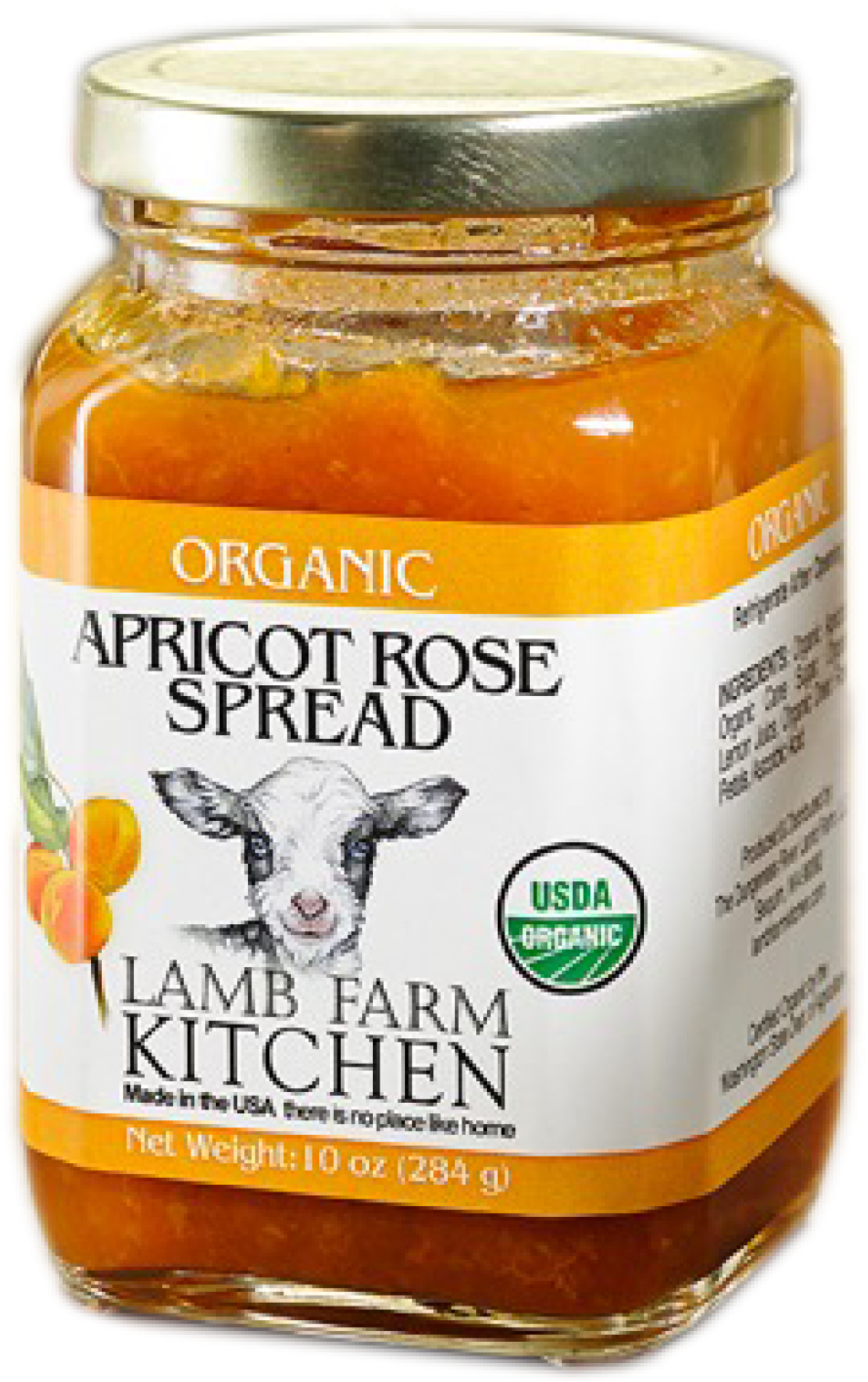 Fruit Spread, Apricot Rose, Lamb Farm Kitchen (2048x1463), Png Download