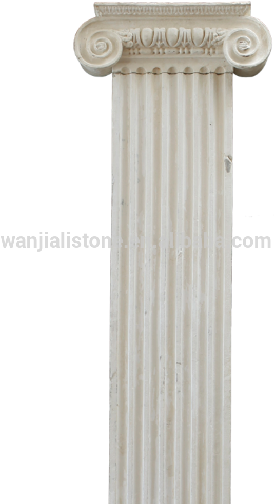 Natural Marble Stone Column - Column (1000x1000), Png Download
