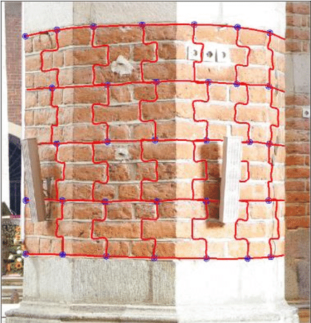 Conceptual Sketch Of Strengthening Of The Pillar Under - Sketch (808x465), Png Download