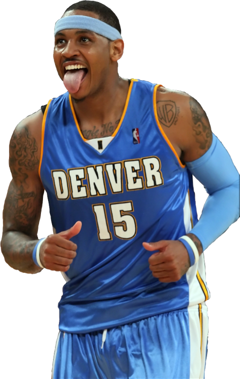 Largest Collection Of Free To Edit Anthony Bellapigna - Carmelo Anthony Nuggets Png (480x756), Png Download