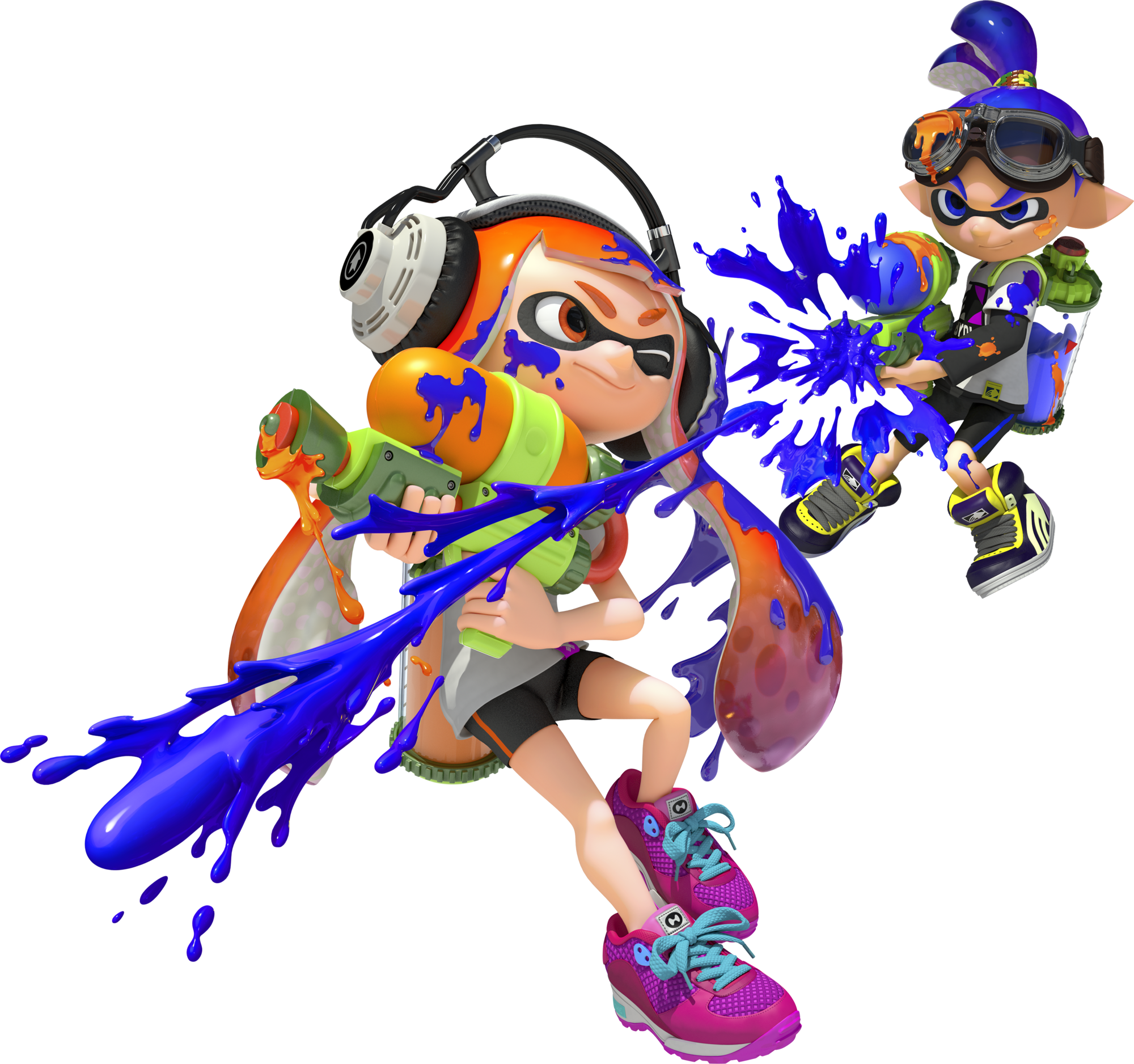 Explore These Ideas And Much More Splatoon Switch - Splatoon [wii U Game] - Japanese (2000x1876), Png Download