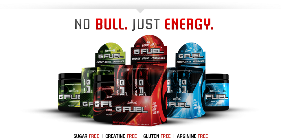 Gfuel Enter Contest - Gamma Labs G Fuel Lemon Lime 20 Count (970x483), Png Download