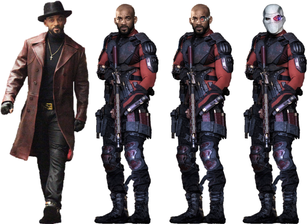 Suicide Squad Png - Deadshot Suicide Squad Png (1024x716), Png Download