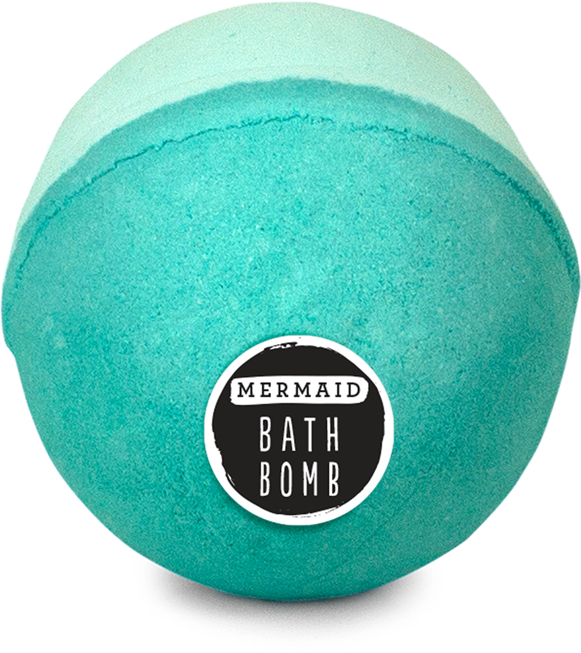 Hallu Mermaid Bath Bomb, Blue Bath Bomb, Sea Salt Citrus - Sphere (2400x2400), Png Download