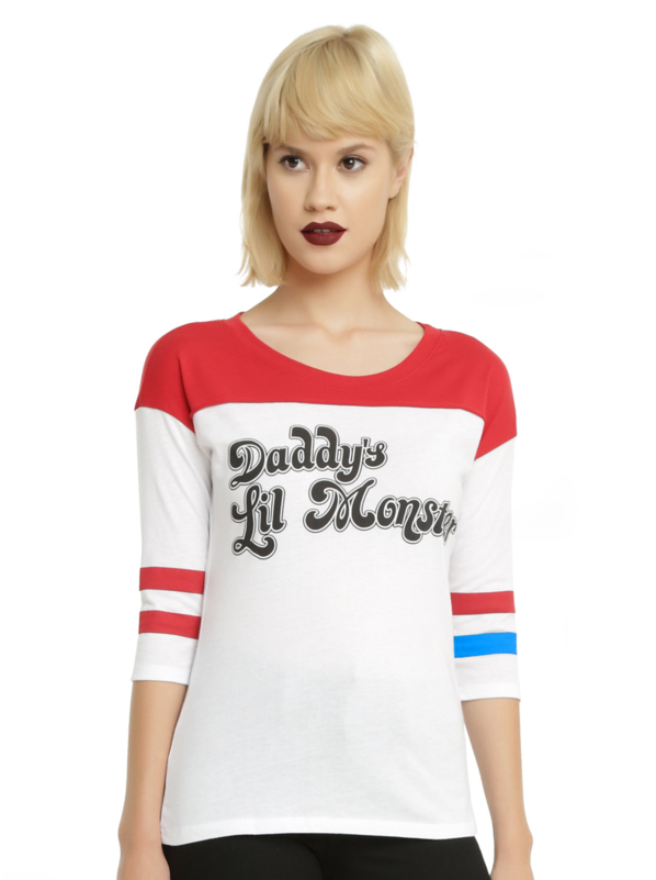 Daddy's Lil Monster - Harley Quinn Suicidé Squad Daddys Little Monster (800x800), Png Download