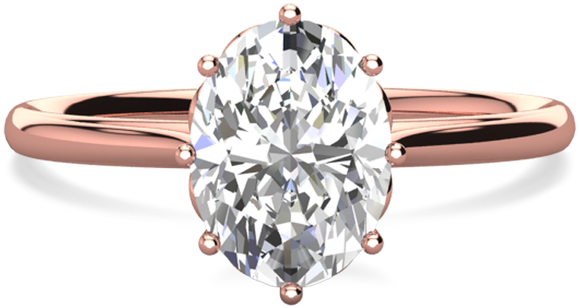 Annabelle Oval Engagement Ring - Annabelle (650x650), Png Download