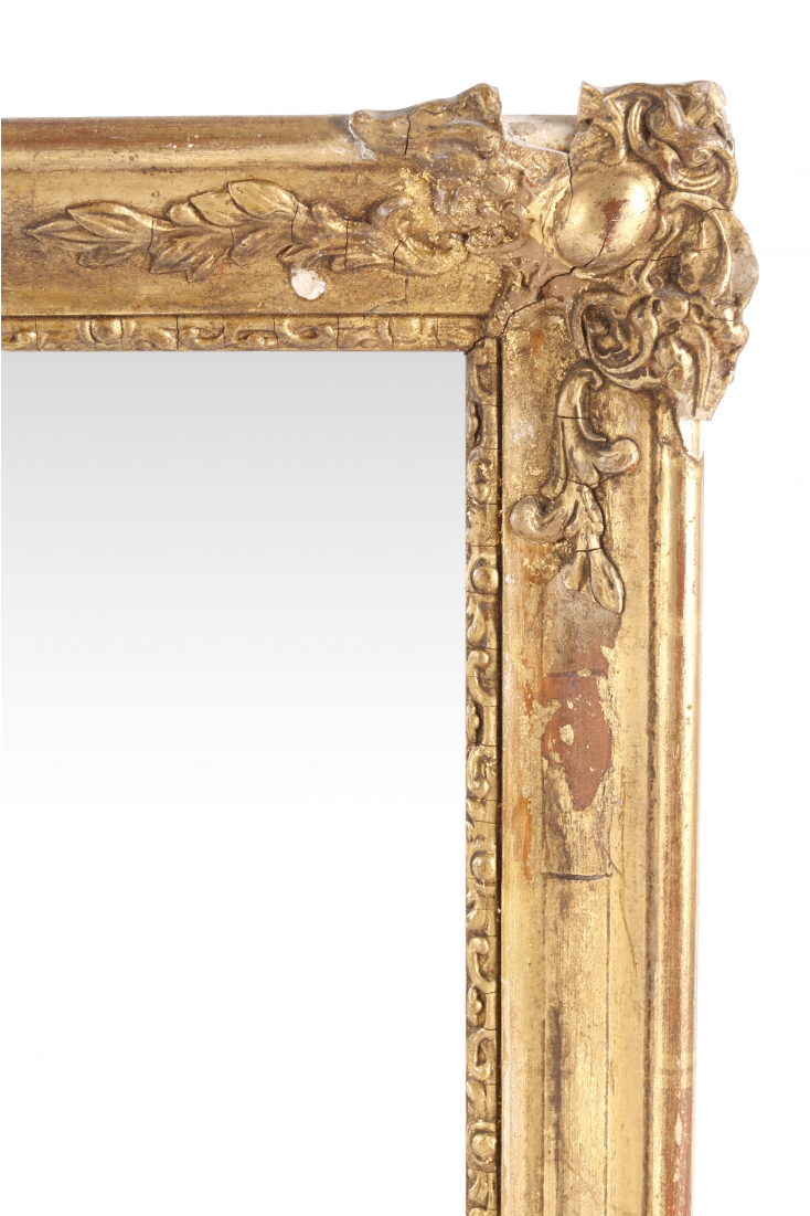 Espelho Rectangular Com Moldura Em Madeira, Entalhada - Picture Frame (1200x1100), Png Download