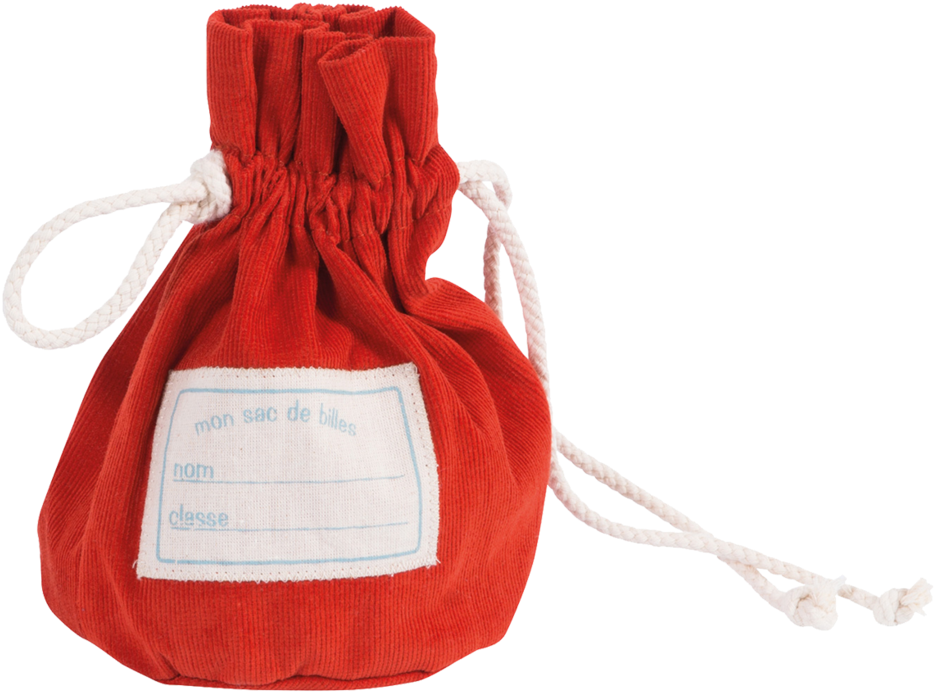 Moulin Roty Marbles Bag - Moulin Roty Bag Of Marbles [orange] (1024x1024), Png Download