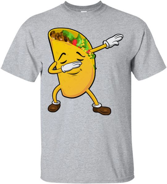 Dabbing Taco Shirt Cinco De Mayo Shirt Men Women Kids - Taco Mexican Food Minimalist Art Greeting Cards (600x600), Png Download
