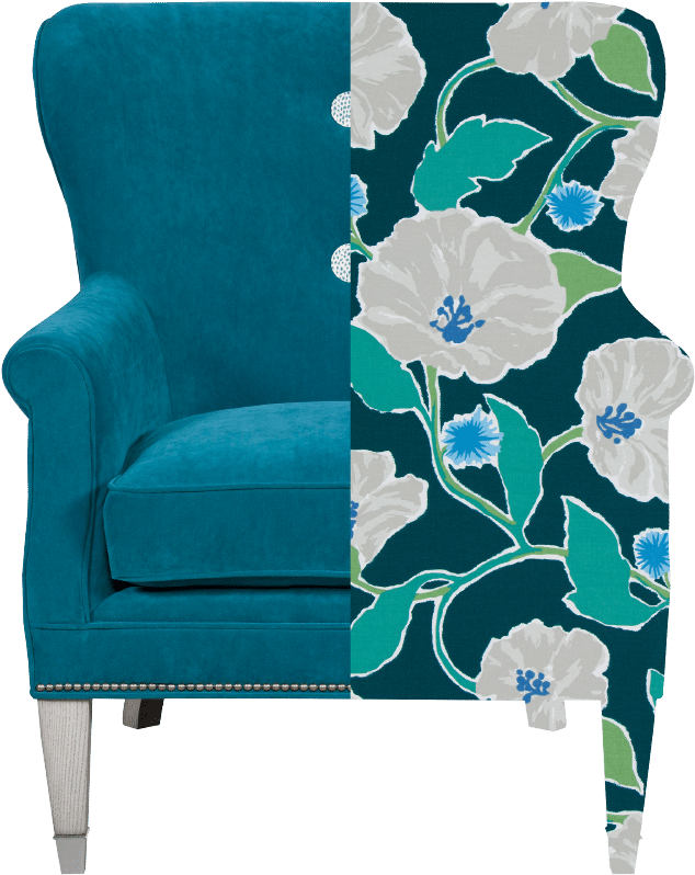 Rsvp - Robert Allen Fabric Jungle Bloom Marrakech Green (642x900), Png Download