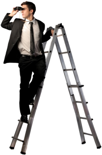 Wwwpixsharkcom Images Galleries - Person Climbing Ladder Png (600x582), Png Download
