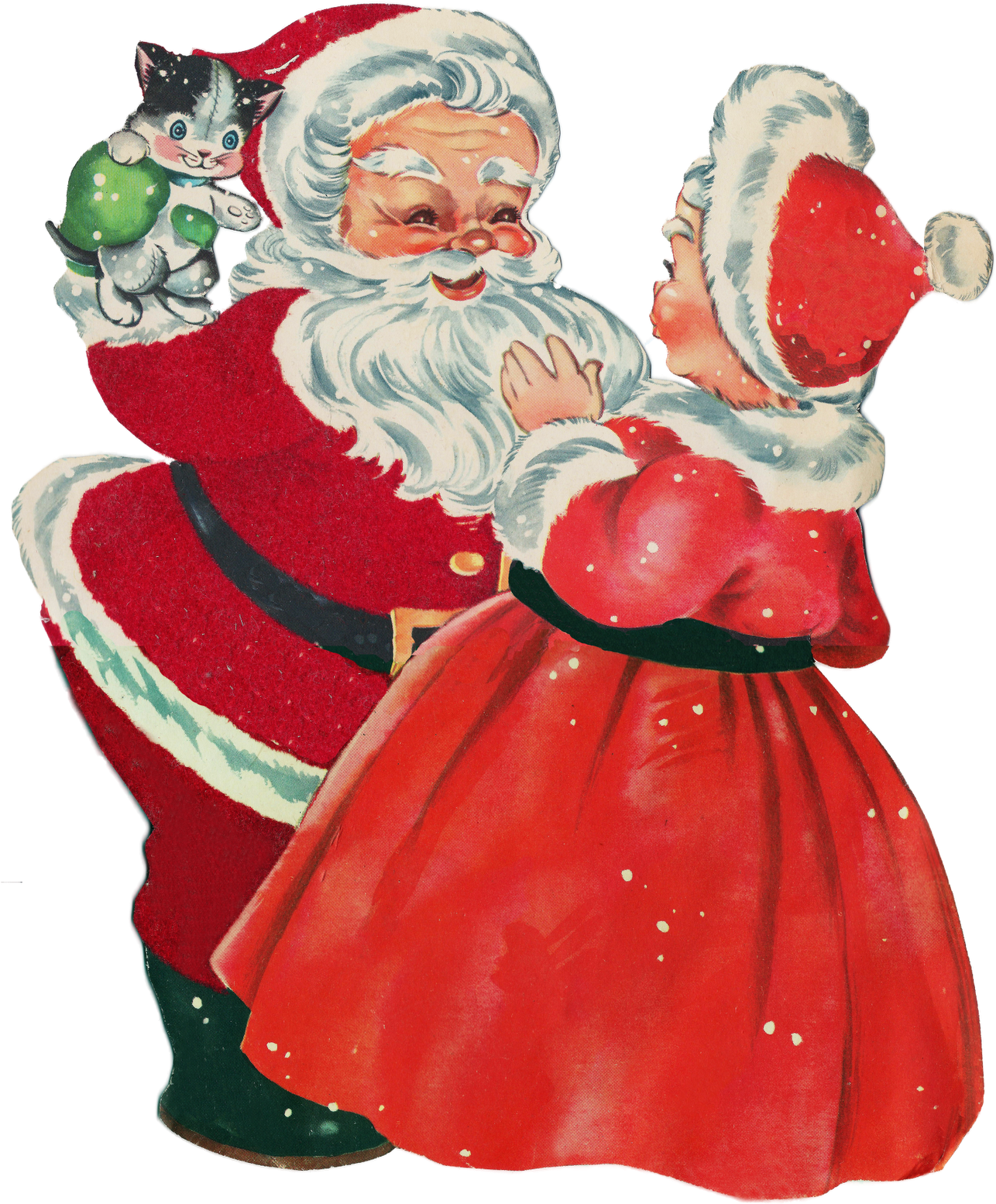 Pin By Emily Doyle On The Trolls Who Stole The North - Christmas Cute Santa Claus (1291x1600), Png Download