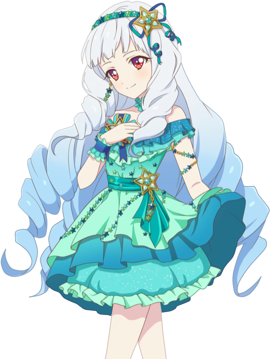 Lucykisaragi - Aikatsu Stars Lily (862x1200), Png Download