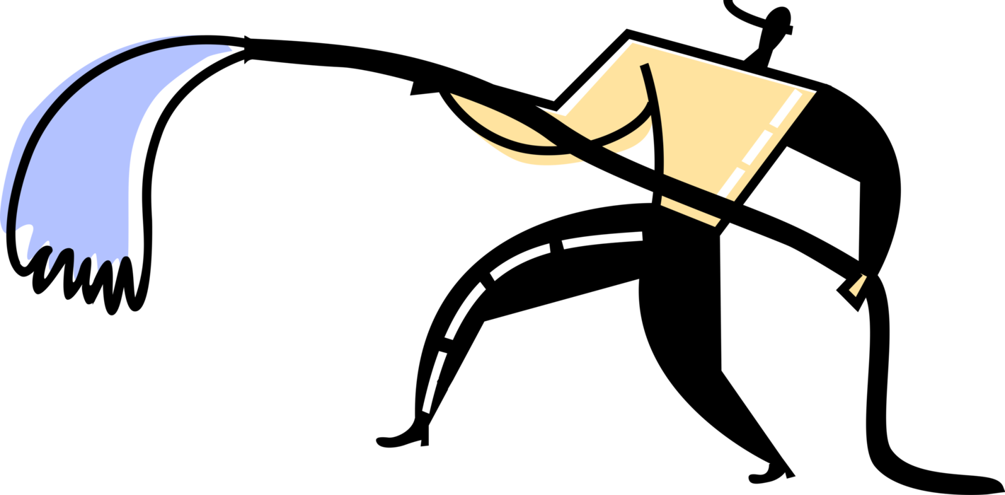 Vector Illustration Of Firefighter Fireman Fights Raging - Illustration (1420x700), Png Download