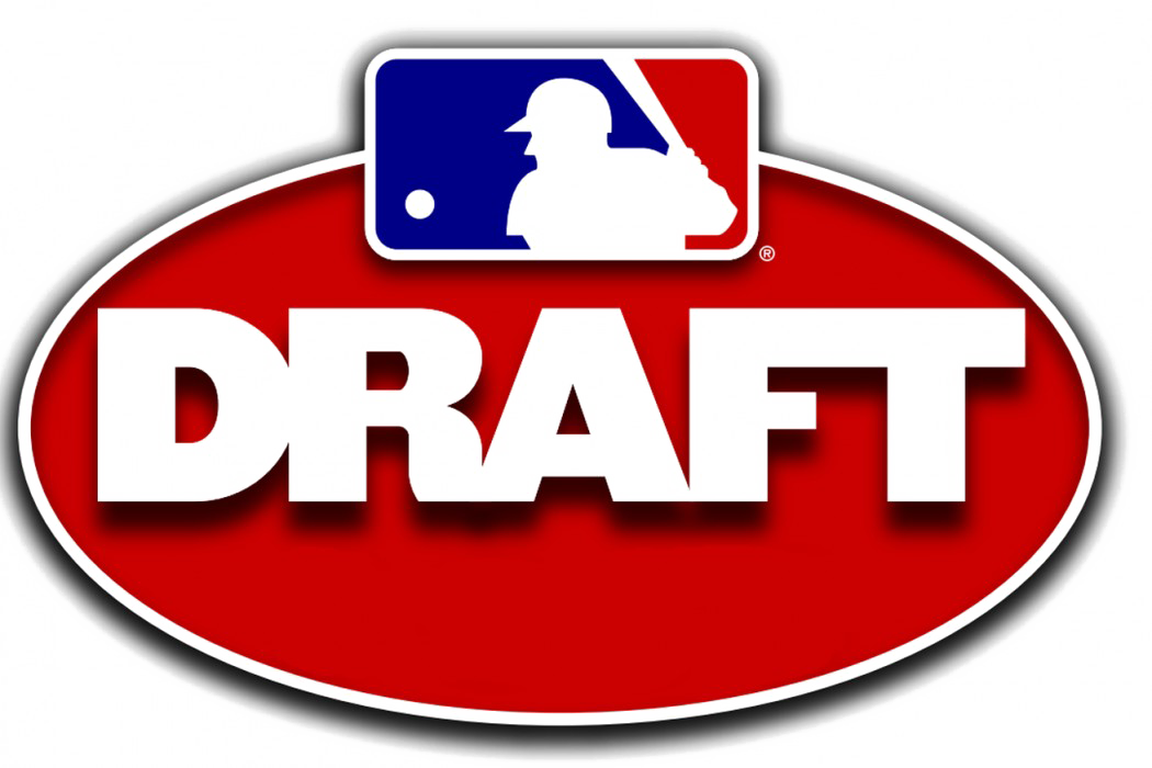 Mlb Png Image Background - Mlb Draft 2018 Logo (1050x700), Png Download
