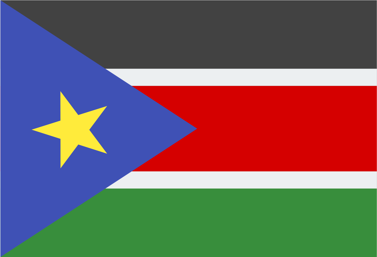 South Sudan Icon - Flag (1600x1600), Png Download