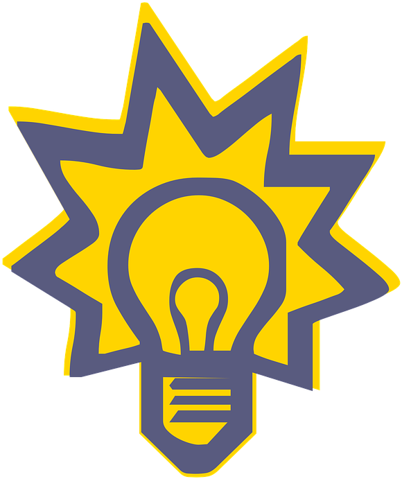 Glow Clipart Light Globe - Bong Den Phat Sang (609x720), Png Download