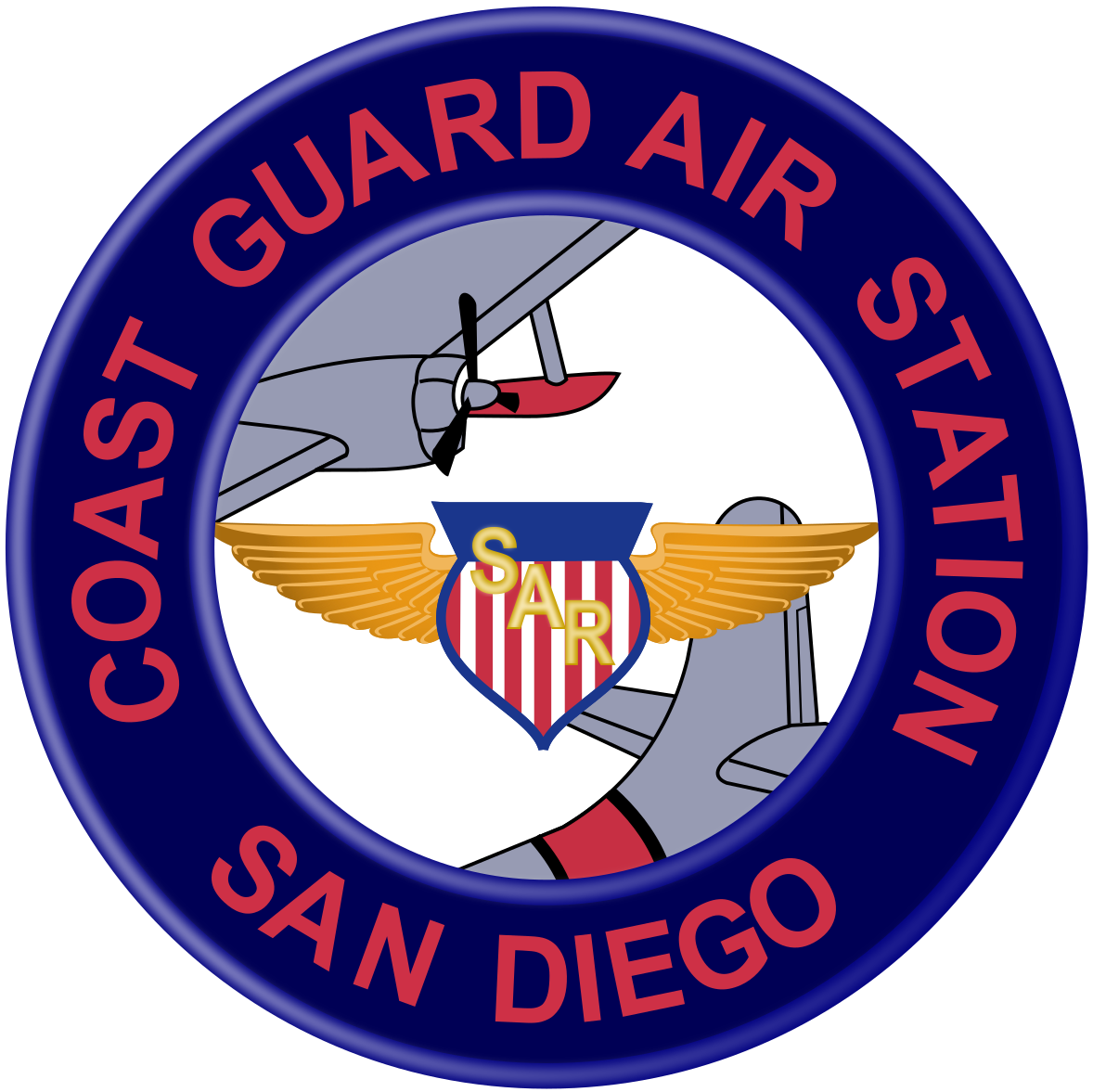 Coast Guard Air Station San Diego (1200x1200), Png Download