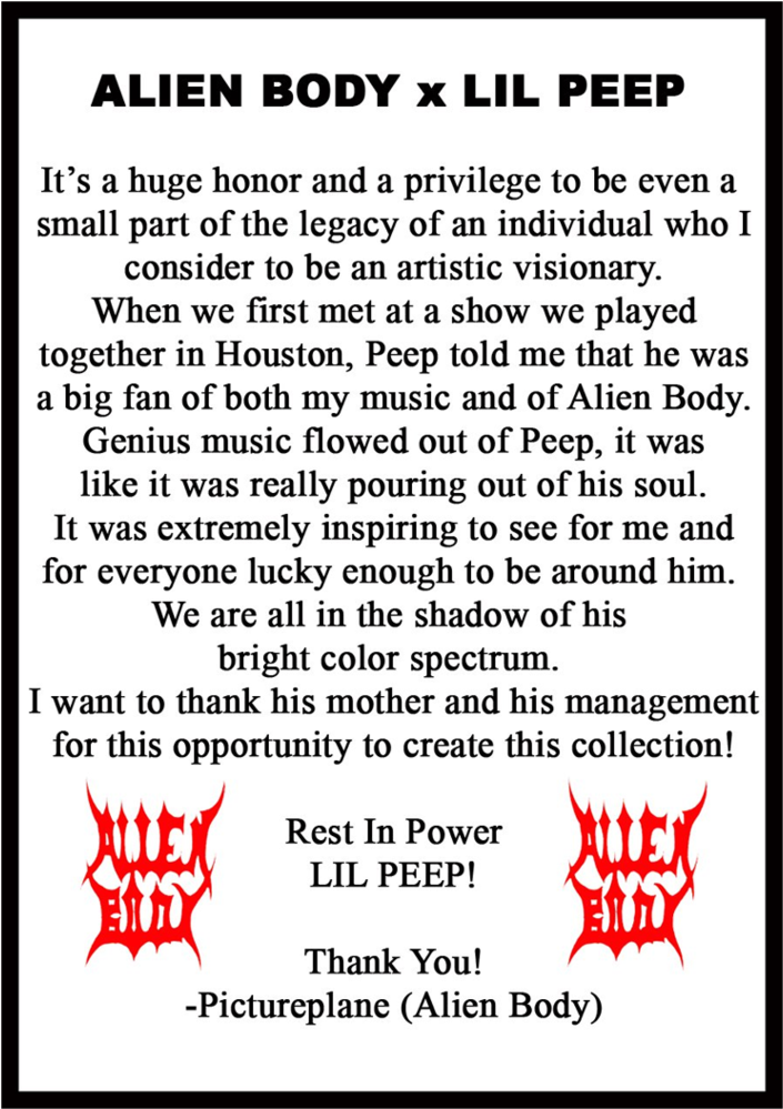 Alien Body X Lil Peep Return Of The Pink Panther Remix - Alien Body Lil Peep (1024x1024), Png Download