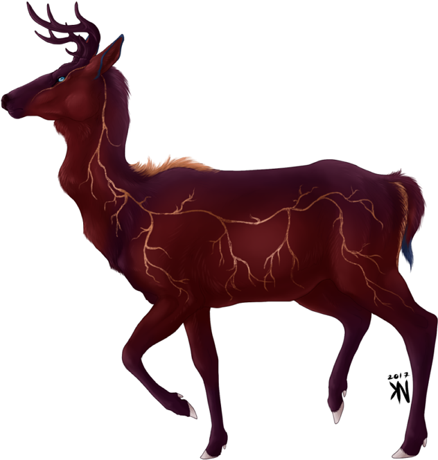 Skull Mask, Nightfall Pelt, Swan/default Antlers - The Endless Forest (650x673), Png Download