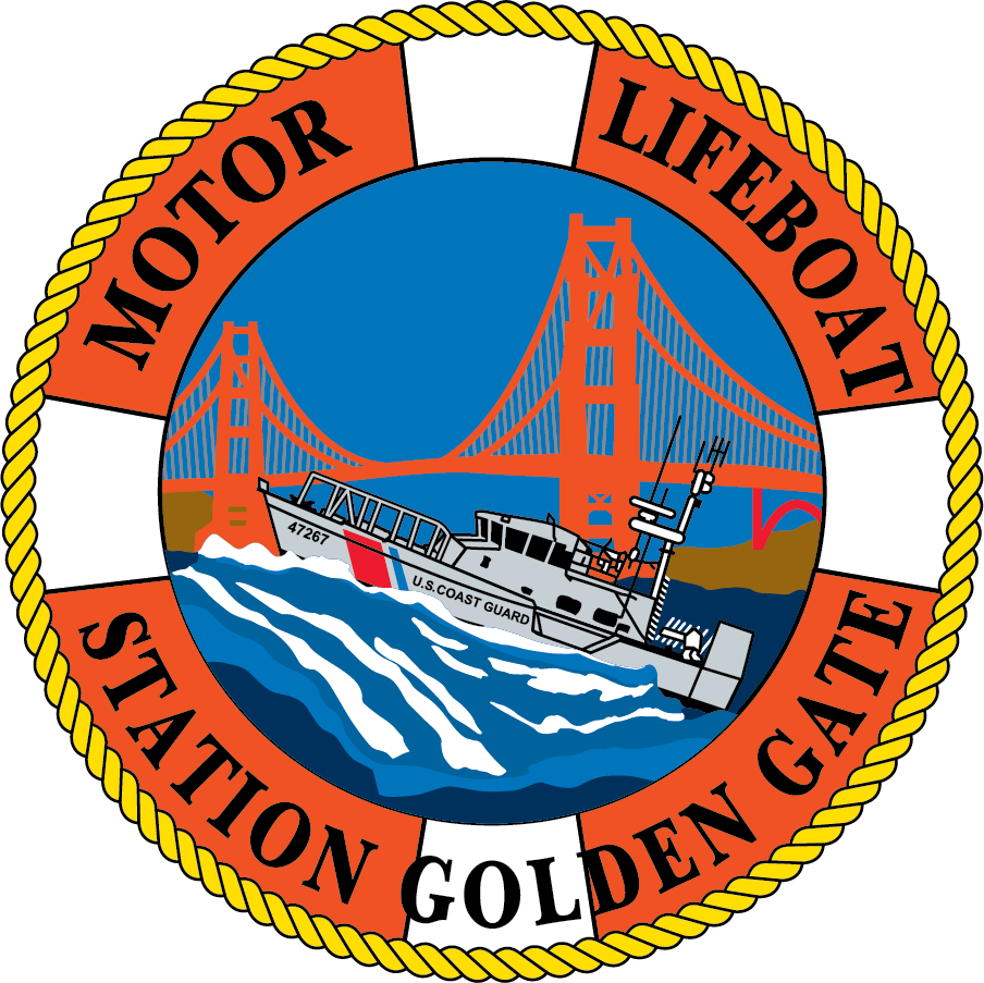 Uscg Motor Lifeboat Station Golden Gate - Circle (904x903), Png Download