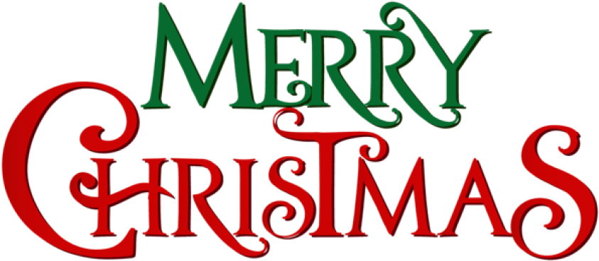 Free Png Merry Christmas Decorative Transparent Png - Christmas Day (850x369), Png Download