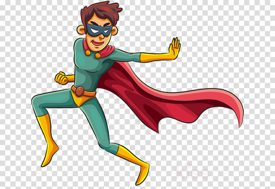 Transparent Cartoon Superhero Clipart Superman Superhero - Fastway - Self Titled S/t - New Sealed Cd (900x620), Png Download