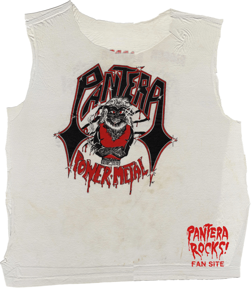 Pantera ''power Metal''1986 Power Metal, Shirt Skirt, - Power Metal (872x1000), Png Download