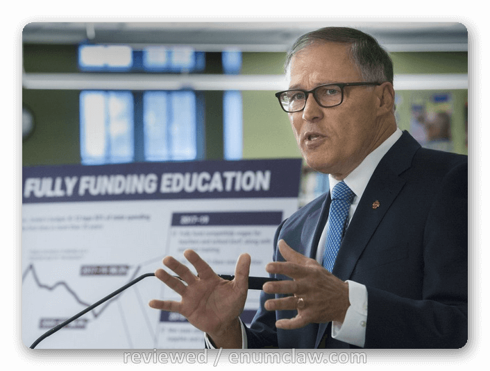 The Breathtaking Smorgasbord Of Tax And Spend Ideas - Jay Inslee (706x535), Png Download