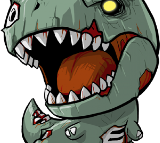 Download Drawn Tyrannosaurus Rex Chibi - Zombie Chibi | Transparent PNG ...