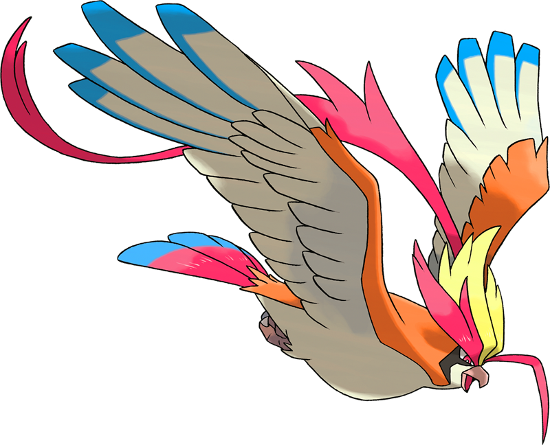 Important Notice Pokemon Shiny Mega Pidgeot Is A Fictional - Pokemon Mega Pidgeot (800x648), Png Download