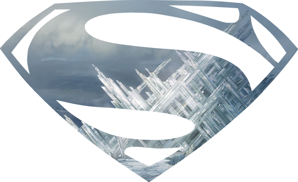 Superman Logo Fortress Of Clipart Royalty Free - Fortress Of Solitude Logo (1024x626), Png Download