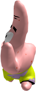 Patrick Star - Patrick Roblox Mesh (420x420), Png Download