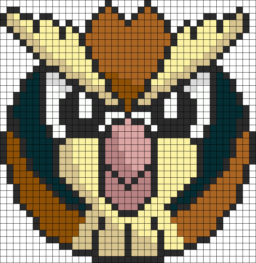 Pokemon Battle Trozei Pidgey Perler Bead Pattern / - Mug À Motif Cœur En Céramique (820x841), Png Download