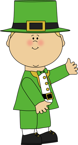 Saint Patrick's Day Kid - St Patrick's Day Clipart (268x500), Png Download