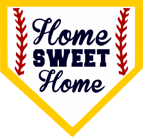 The Home Fields For Havenwood Girls Softball Are Located - Home Sweet Home Ii Poster Print By Anna Quach (480x462), Png Download