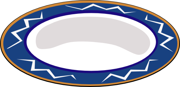 Dish Clipart (600x289), Png Download