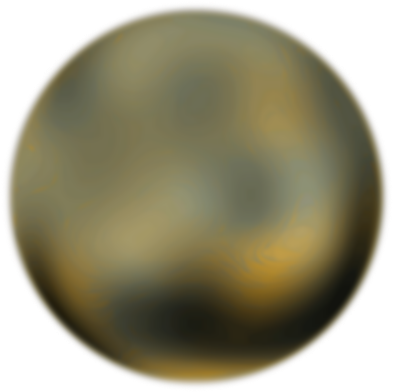 Free Pluto 270 Degree Face From Hubble Telescope - Ceres Clipart (800x796), Png Download