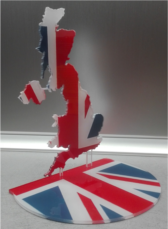 Union Jack Base - Toy Airplane (1000x925), Png Download