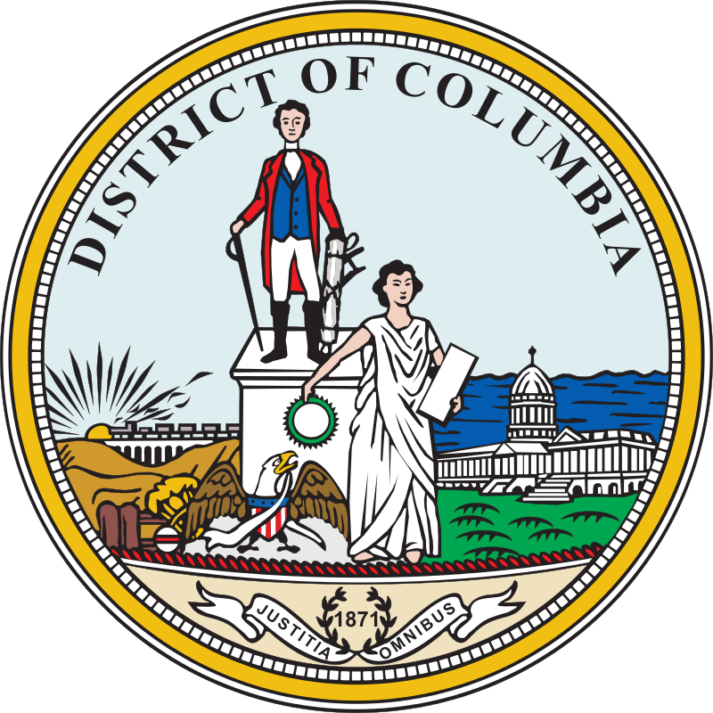State Seal - District Of Columbia Seal (550x550), Png Download