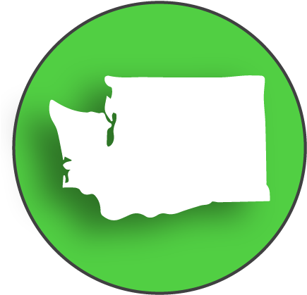Best Washington State Approved Insurance Pre-licensing - Washington (450x450), Png Download