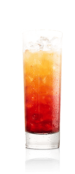 Iced Berry Chai - Ice Tea Em Copo (431x599), Png Download