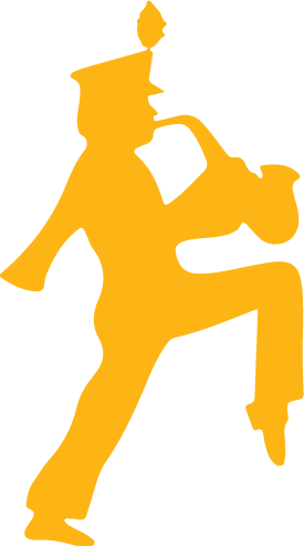 New Sneaks And A Little Exercise Http - Marching Band Hat Silhouette (275x493), Png Download