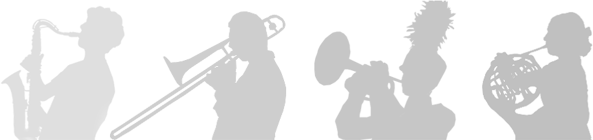 Bhsn Bands - Marching Band Hat Transparent (1380x280), Png Download