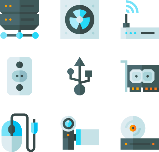 Electronics 50 Icons - Graphic Design (600x564), Png Download