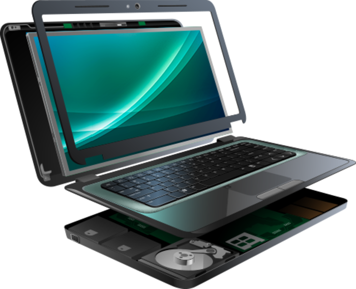 Laptop-icon - Laptop (485x394), Png Download