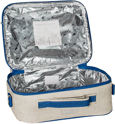 View Full Size - Soyoung Lunch Box - Blue Kick Scooter (394x424), Png Download