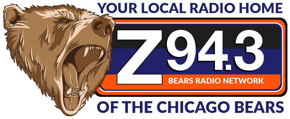 Chicago Bears Vs Green Bay Packers - Roaring Bear Shower Curtain (1000x433), Png Download